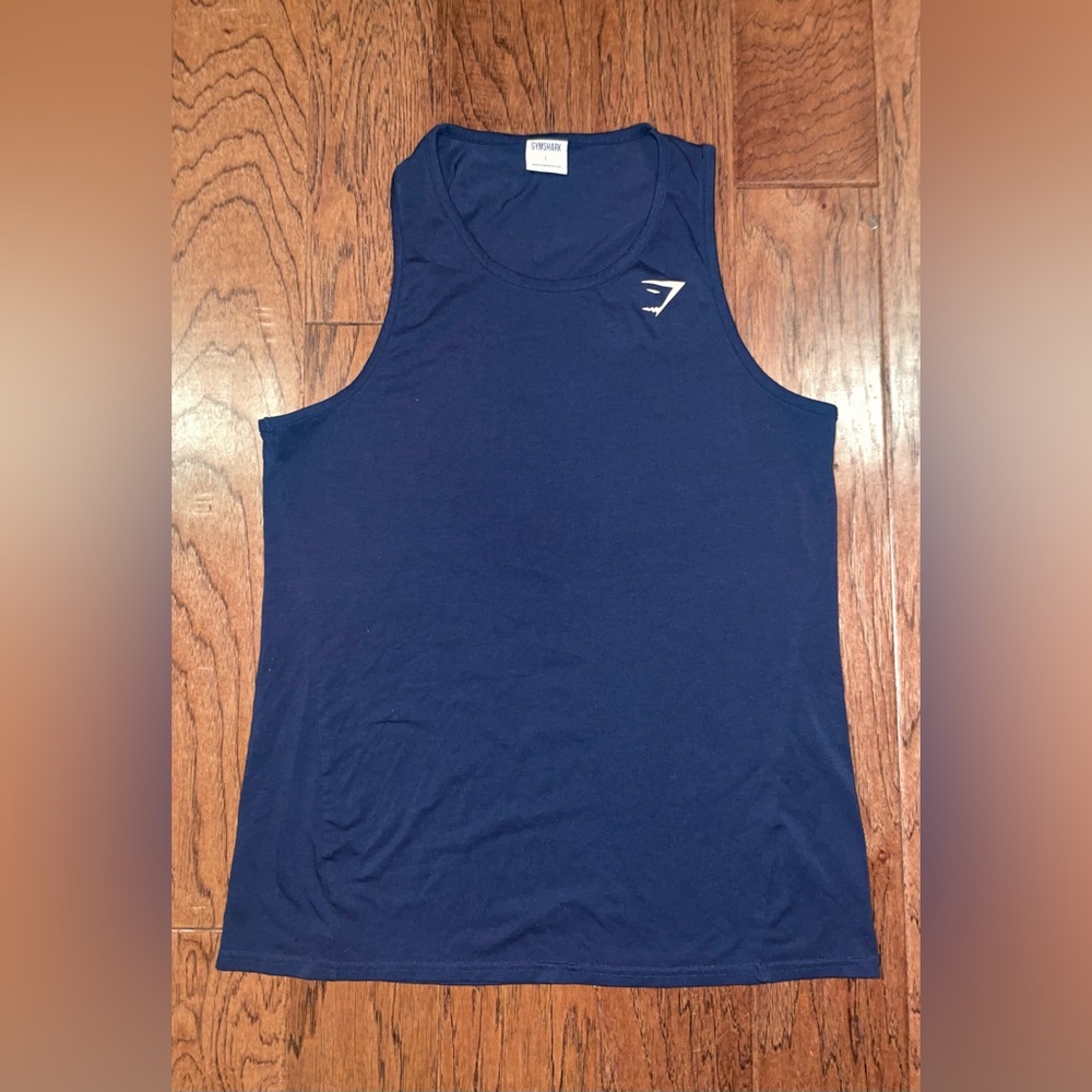 Gymshark Navy Blue Tank Top